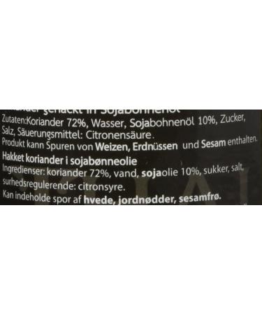 Thai Pride Chopped Coriander (1 x 180 g) - Buy Fresh Herbs Online for International Shipping - Buy Online on GoSupps.com