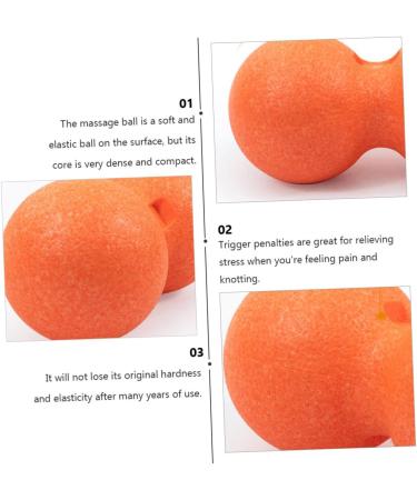 Toddmomy Olabian Massage Ball - Double Roller for Muscle Relief Yoga & Foot Massage - EPP Fitness Tool - Buy Online on GoSupps.com