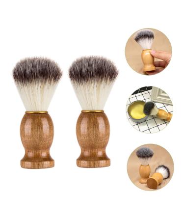 Minkissy 2-in-1 Stainless Steel Shaving Brush & Scrubber - Premium Beard Grooming Accessory for Men - Perfect Hair Removal Stencil & Tool - Buy Online on GoSupps.com