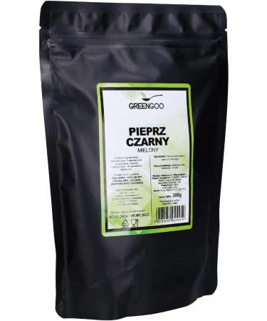 GREENGOO Spices - Black Pepper Ground 300 g Peppercorns Ground from Vietnam | 1 Pack Pepper Powder 100% Natural Without Additives GMO-Free & Vegan | Black Pepper Premium Quality 300g - Buy Online on GoSupps.com