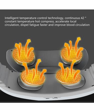 Yusat 3D Cervical Spine Massager with Remote Control 5 Modes & Integrated Magnet | International Shipping - Buy Online on GoSupps.com