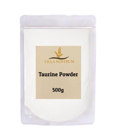 Taurine Powder 500g by Villa Nostrum - Buy Online on GoSupps.com