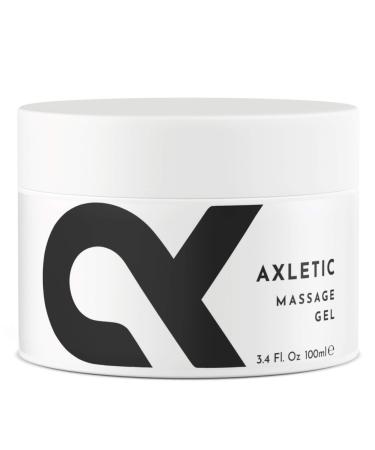 Axletic massage oil - natural bio massage oils in gel form for muscle tension massage rule with pleasant smell stimulating massage oil back pain massage rule against muscle relaxation (100ml)