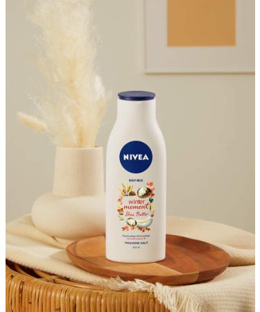 Nivea Winter Moment Body Milk 400ml - Rich Lotion for Dry Skin | 48h Deep Moisture Winter Care - Buy Online on GoSupps.com