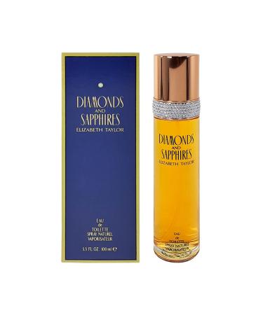 DIAMONDS & SAPPHIRES by Elizabeth Taylor EDT SPRAY 3.3 OZ - Buy Online on GoSupps.com