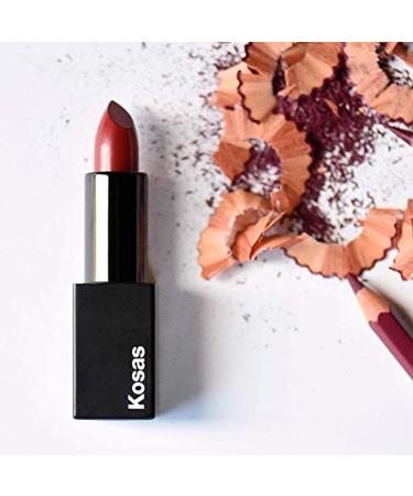 Kosas Weightless Lipstick Fringe - Hydrating and Long-Lasting Buttery Lip Color - Buy Online on GoSupps.com