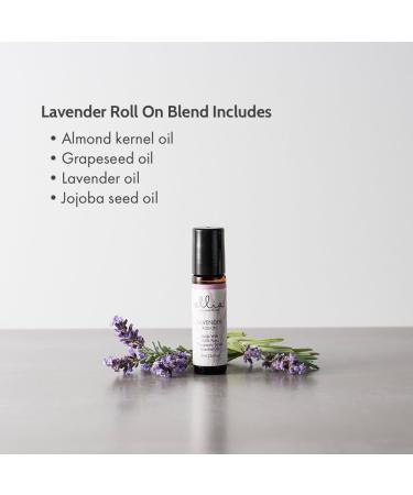 Ellia Lavender Essential Oil Roll-On | 100% Pure Therapeutic Grade | 10ml (0.34 Fl Oz) - Relax & Rejuvenate - Buy Online on GoSupps.com