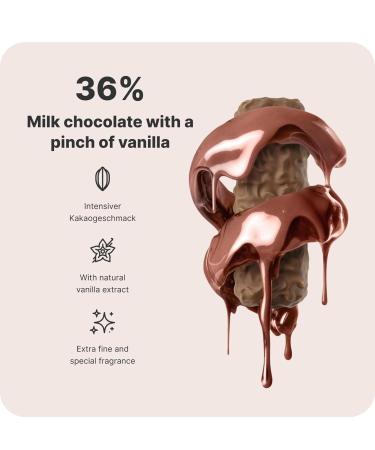 Vilgain Double Trouble Protein Bar Multipack - 29% Protein Hazelnut & Chocolate Stevia Sweetened Collagen Rich - Ideal Healthy Snack for Fitness & Sweet Tooth (12x55g) - Buy Online on GoSupps.com