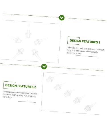 Healifty Ear Cleaning Nozzle Set - 20 Pcs Deluxe Wax Removal Kit with Replacement Tubes and Accessories - Buy Online on GoSupps.com