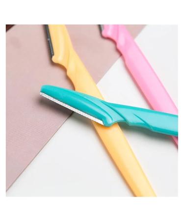1/3 Pcs Women's Razors - Eyebrow & Lip Hair Remover - Sharp Stainless Steel Safety Knife (Blue) - International Shipping Available - Buy Online on GoSupps.com