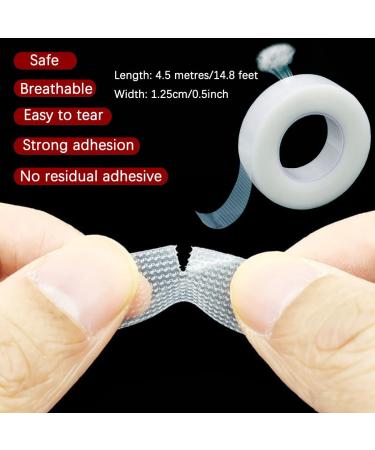 Transparent Ventilated Eye Patches - 2 PCS Adjustable Strap for Cataract Surgery Recovery | Eye Post-Operative Cover with Tape - Buy Online on GoSupps.com
