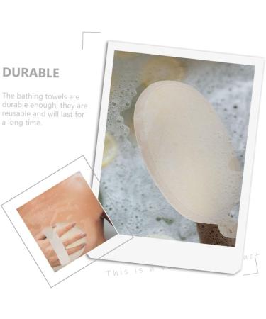 FOMIYES 9 Pcs Loofah Bath Balls - Premium Shower Loofah Pads for Men & Adults | Soap Making & Cleaning Sponge | Ideal Bathroom Shower Tool - Buy Online on GoSupps.com