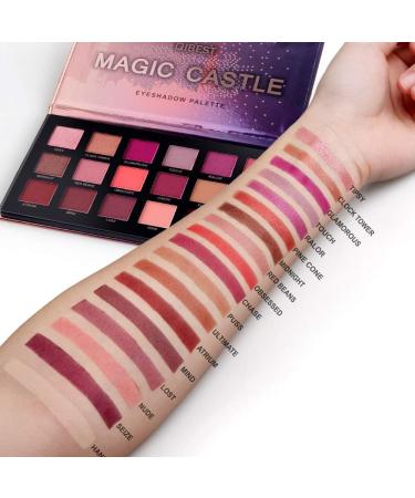 18 Colors Matte Pearl Powder and Shimmer Eyeshadow Pigments Waterproof Smoky Makeup Palette - Buy Online on GoSupps.com
