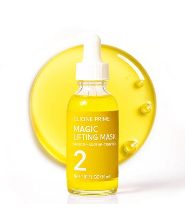 Korean Instant Face Lift Serum Mask - Hyaluronic Acid Serum Mask for Face Niacinamide Peptides for Anti Aging Korean Skin Care Mask