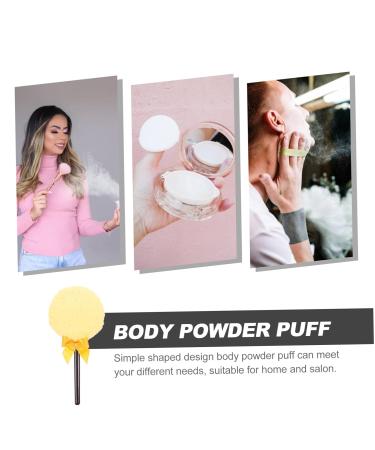 Powder Puff Face & Body Sponge - Super Soft Makeup Applicator for Foundation Fragrance & Dusting | Ideal Facial Tools for All Ages - Buy Online on GoSupps.com