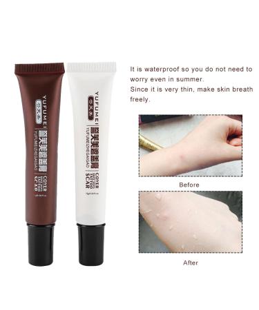 Professional Waterproof Tattoo and Scar Concealer - Cover Cream for Birthmarks, Spots, and Makeup - Set of Waterproof Concealers - Buy Online on GoSupps.com