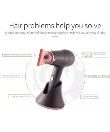 Cordless Hair Dryers Rechargeable Fast Charge 5000mAh Battery Powered Portable Travel Hairdryer with Concentrator Hot/Cold 3 Speed Wind Blow Dryer Gifts for Women - Buy Online on GoSupps.com