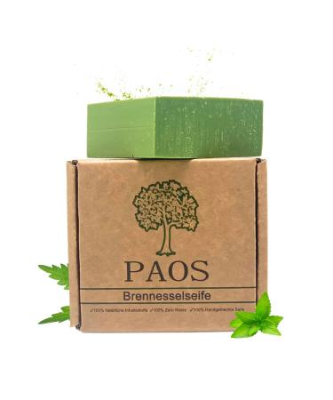 Paos nettle soap approx. 1550g natural soap care soap hair soap handmade no chemical additives recommended in the event of hair loss thin hair & dandruff