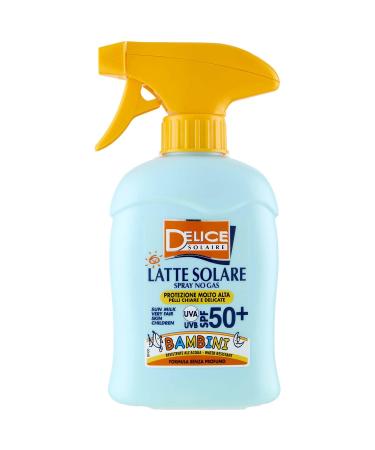 Delice Solaire Delice Solaire | No-Gas Spray Sunscreen Lotion Very High Protection for Children SPF50 250ml