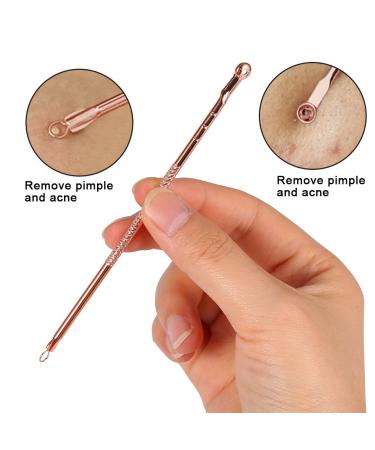 Acne Needles Set - 4Pcs Stainless Steel Blackhead & Blemish Removal Tools | Effective Pimple Solutions - Buy Online on GoSupps.com
