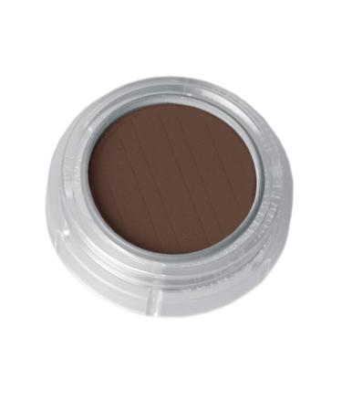 Eyeshadow/rouge 2g jar colour 566 strong dark brown professional make-up very intense colour power