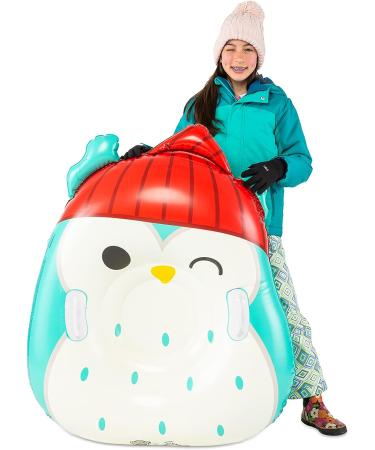 BigMouth x Squishmallows Snow Tube | Large Winston The Owl Inflatable Sled for Kids and Adults - Buy Online on GoSupps.com