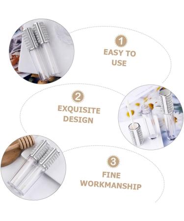 NUOBESTY Lot de 10 Tubes de Gloss L vres 5 Ml en Verre Rond Flacons Vides pour Maquillage Contenant Rechargeable pour Brillance Usage Cosm tique et Voyage - Buy Online on GoSupps.com