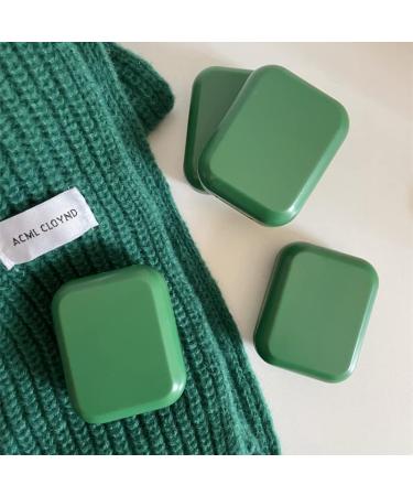 Miedeon Mini Travel Contact Lens Etui Set - 4-Piece Green Holder with Mirror | Portable Contact Lens Case & Travel Accessories - Buy Online on GoSupps.com