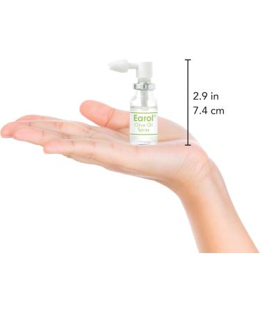 Earol | Olive Oil Ear Wax Removal Spray | Clinically Proven | Reduces Need for Syringing | Metered Dose | 3 Pack of 10ml Oil Spray Bottle 10ml (Pack of 3) - Buy Online on GoSupps.com