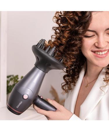 Cecotec Hairdryer Bamba IoniCare Harmony Motor with 2600W Temperature and Speed Settings HairCare Technology Real Ion 18 m Cable Including 2 Precision Nozzles Cold Air Function - Buy Online on GoSupps.com