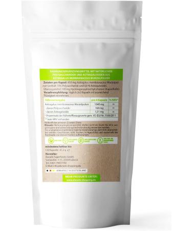 Astragalus Membranaceus Capsules - 1640 mg Daily Dose | 120 Veggie Capsules | Herbal Root Powder | 1 Month Supply | Dorado Superfoods  - Buy Online on GoSupps.com