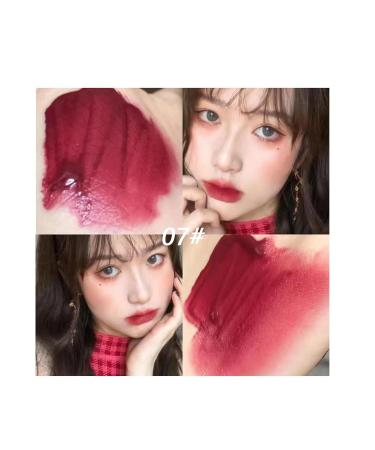 3Pcs Matte Lip Gloss Set - Waterproof Long Lasting Velvet Lipstick in Cute Cat Package | High Pigmented Non-Stick Lip Stain Makeup - Buy Online on GoSupps.com