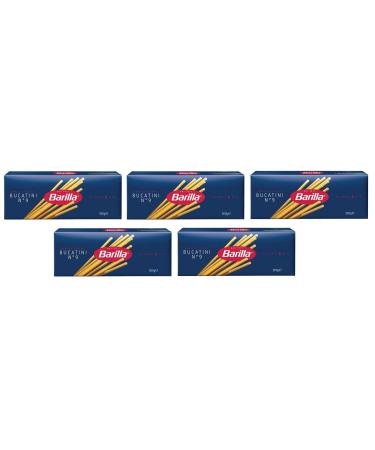 Barilla 5 x Italian Pasta Bucatini No. 9. 500 g