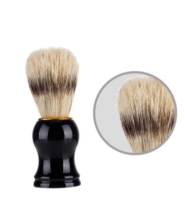 Minkissy Men's Bearing Brush - Vintage Wooden Shaving & Hair Styling Brush for Barbers | Hair Removal & Cosmetic Tool - Buy Online on GoSupps.com