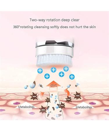 Dongng Electric Facial Cleansing Brush - Face Scrubber Spin Rechargeable Waterproof 4 Brush Heads for Deep Cleansing Gentle Exfoliating and Help Get Rid of Acne Ideal Gift (Color : A) - Buy Online on GoSupps.com