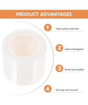 MILISTEN Transparency Film 3 Pcs Disposable Eyebrow Plastic Wrap Film For Professional Eyebrow Lips Permanent Make Up Supplies Wrap Cover Tape Roll Use Transparent Transparent Film Dressing - Buy Online on GoSupps.com