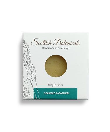 Seaweed & Oatmeal soap Cold Process natural face bar soap With Premium Essential Oils All Skin Collaboration with RBGE Scottish handmade soap With seaweed extracts DIANA DRUMMOND