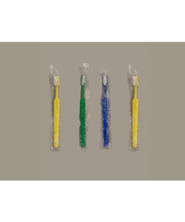 Ultra Soft Kids Toothbrush Extra Gentle Bristles (4 Pack) Colors Vary Individually Packaged Various
