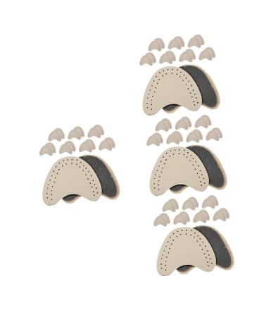 FRCOLOR 32 Pairs Forefoot Stickers Shoe Inserts High Heels Shoes Cushions Sole Protectors High-Heel Shoes Pad Shoe Pads Anti-Noise Shoes Inserts Non-Slip Girl Child Forefoot Pad Beigex4pcs 7.50X6.00X0.40CMx4pcs