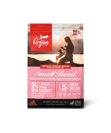 I think for small bite dogs (Small Breed) 1.8 kg