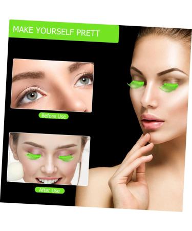 FOMIYES 15 Pairs Halloween Extra Long False Eyelashes Fake Colored Eyelashes Fluffy Long Extensions Eyelashes Curly Party Eyelashes Lashes Chemical Fiber Fancy Upper Eyelashes 3d - Buy Online on GoSupps.com