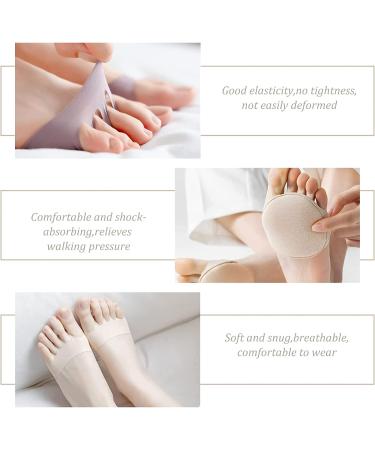 Reusable Metatarsal Pads for Women - Extra Thick Forefoot Cushion Pads - Non-Slip Relief for Foot Fatigue - 6 Pairs Green - Buy Online on GoSupps.com