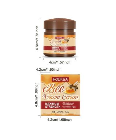 JOYVOIDX Bee Venom Moisturizing Cream Daily Soothing & Hydrating Formula with Natural Ingredients for Skin Comfort and Nourishment All Skin Types 0.71oz - Buy Online on GoSupps.com