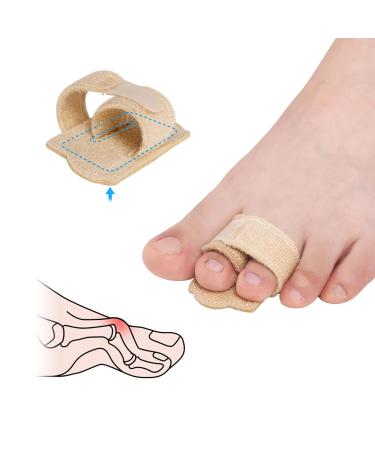 Pozpo Tech hammer toe correctors toes smooth iron for women and men broken rails bandages for malet toes crooked toes claws toes with aluminum plate support - 1 pieces