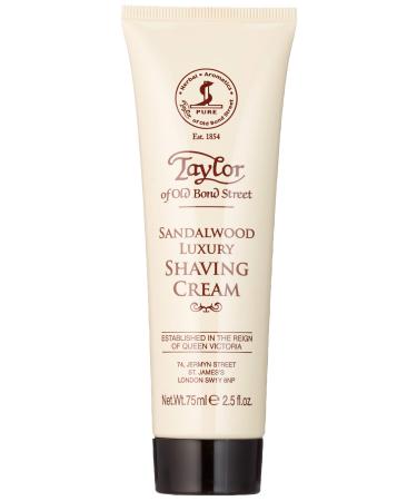 Taylor Of Old Bond Street Shaving Cream Sandalwood  2.5-Ounce - Buy Online on GoSupps.com