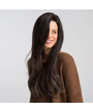 Buy Black Curly Wig for Women | Long Synthetic Brazilian Hair - 80s 60s 70s Cosplay Style - Buy Online on GoSupps.com