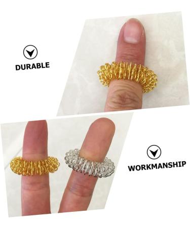 9-St Massage Device - Acupressure Ring for Finger Relief Essential Oil Diffuser Sensory Compression Ring for Car Use - Buy Online on GoSupps.com