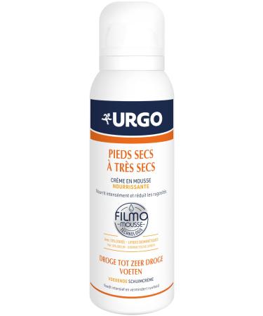 Urgo - Nourishing Filmomousse 125 ML - Relipidant foam cream for dry to very dry feet that intensely nourishes and reduces roughness - No greasy or sticky effect