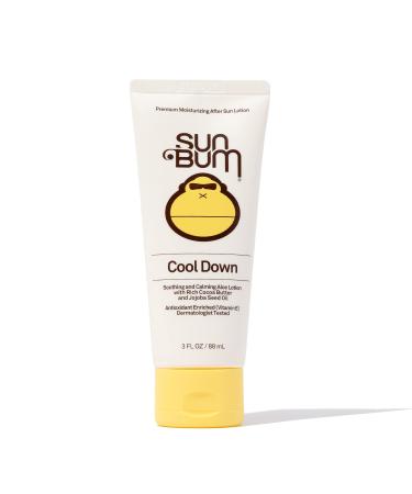 Sun Bum Cool Down Aloe Vera Lotion | Vegan and Hypoallergenic After Sun Care with Cocoa Butter to Soothe and Hydrate Sunburn Pain Relief | 3 oz 3 Fl Oz (Pack of 1) - Buy Online on GoSupps.com