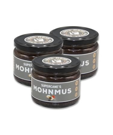 Creamy nutm from 100% poppy seeds |Proteiner spread |Vegan and gluten -free |2x 300G poppy seeds (+ 1 free) 2x 300gr (+ 1 free)